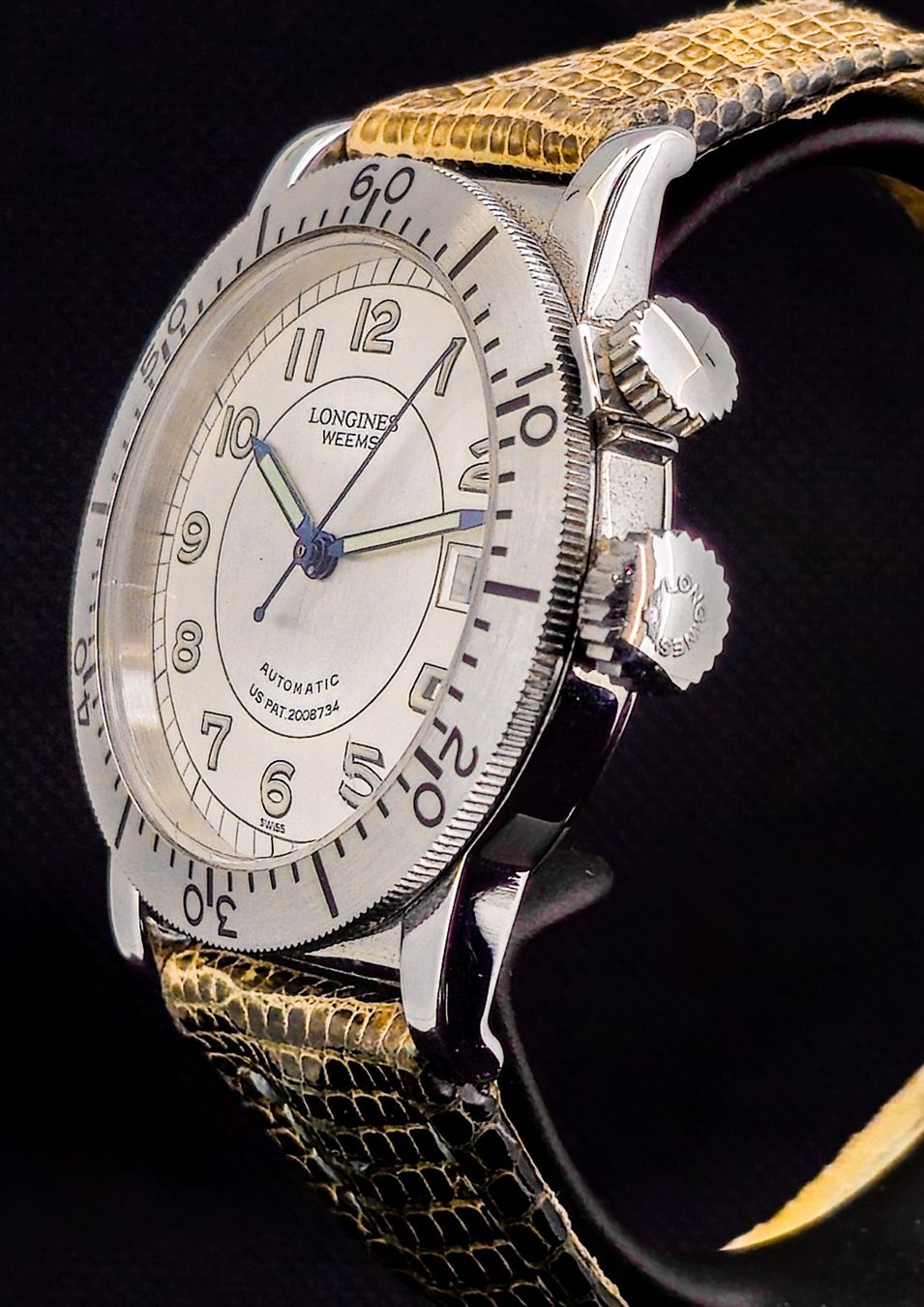 Longines Orologi: Longines Weems Navigation Automatikuhr mit Garantie – Usato da Lugano venduto da R.Riccardo 3