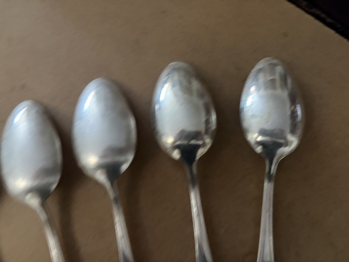 Cucchiai: 6 Löffel versilbert (90er( gebrauchter Zustand – Usato da Meierskappel venduto da Hala03 4
