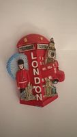 Kühlschrankmagnet London rot Neu Magnet Vintage Retro