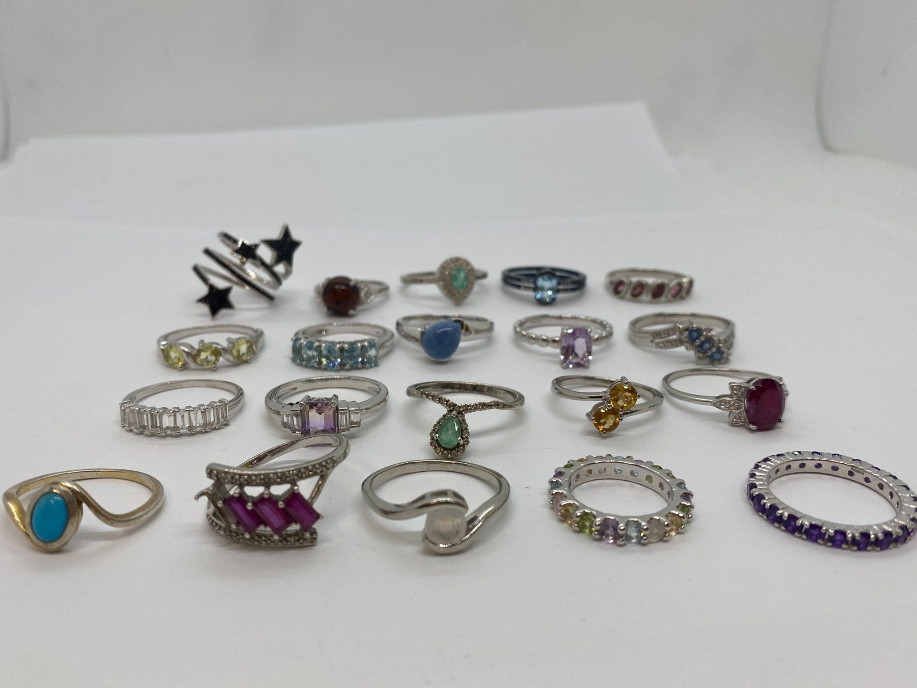 Autres bijoux: LOT Silber-Ringe /i415 – D'occasion à Bern par JMsoehne1987 1