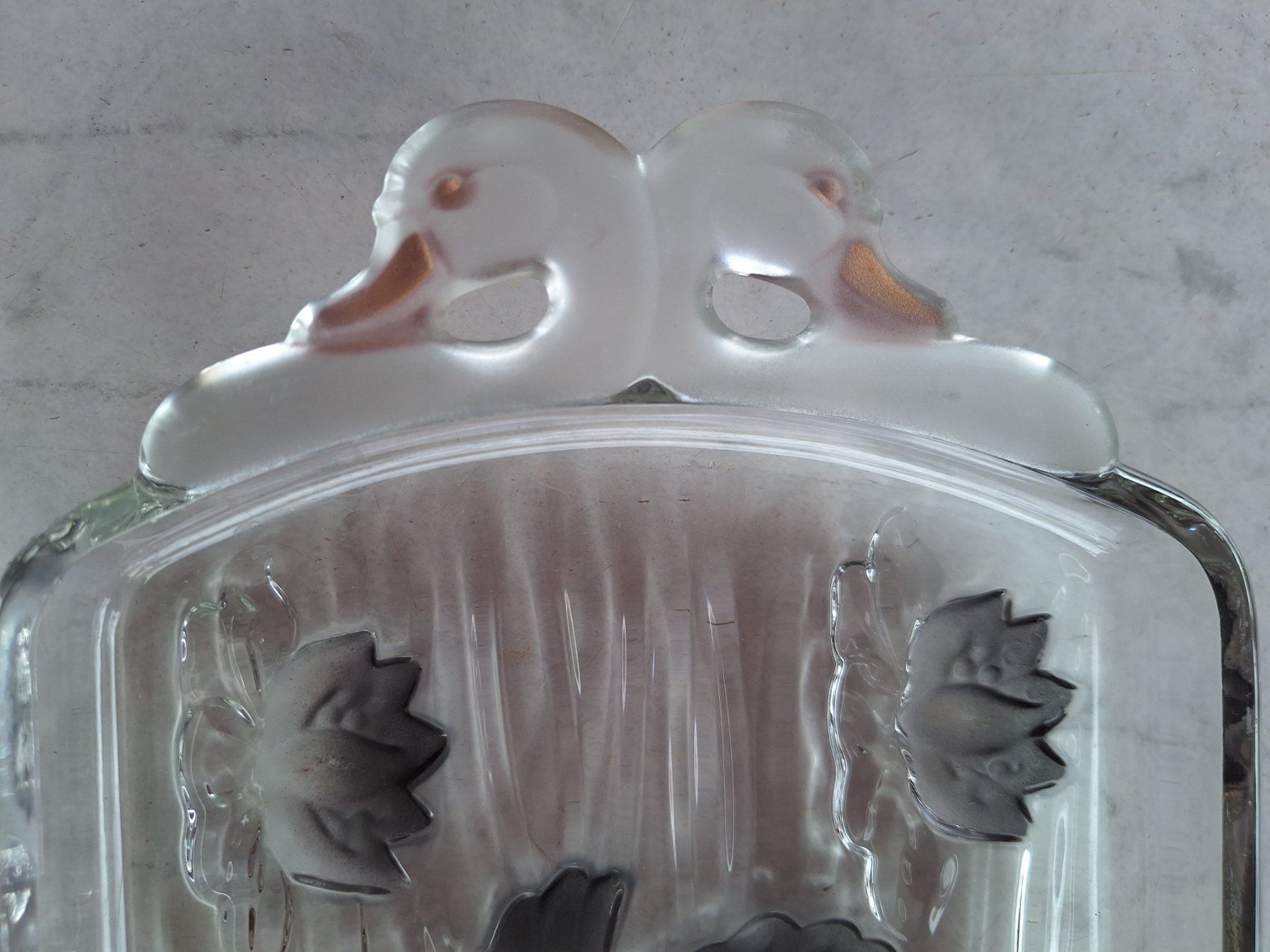 Piatti di portata: 2 STK CAKESPLATTEN AUS GLAS – Usato da Huttwil venduto da Kunterbuntli 2