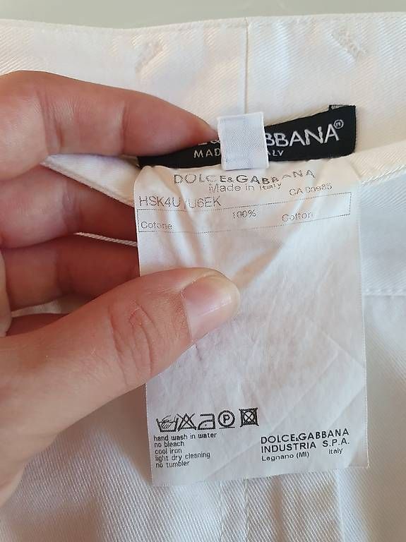 Dolce & Gabbana Röcke: Jupe mi-longue Dolce & Gabbana, blanc – Gebraucht aus Grand-Lancy von kri_qk5y 3
