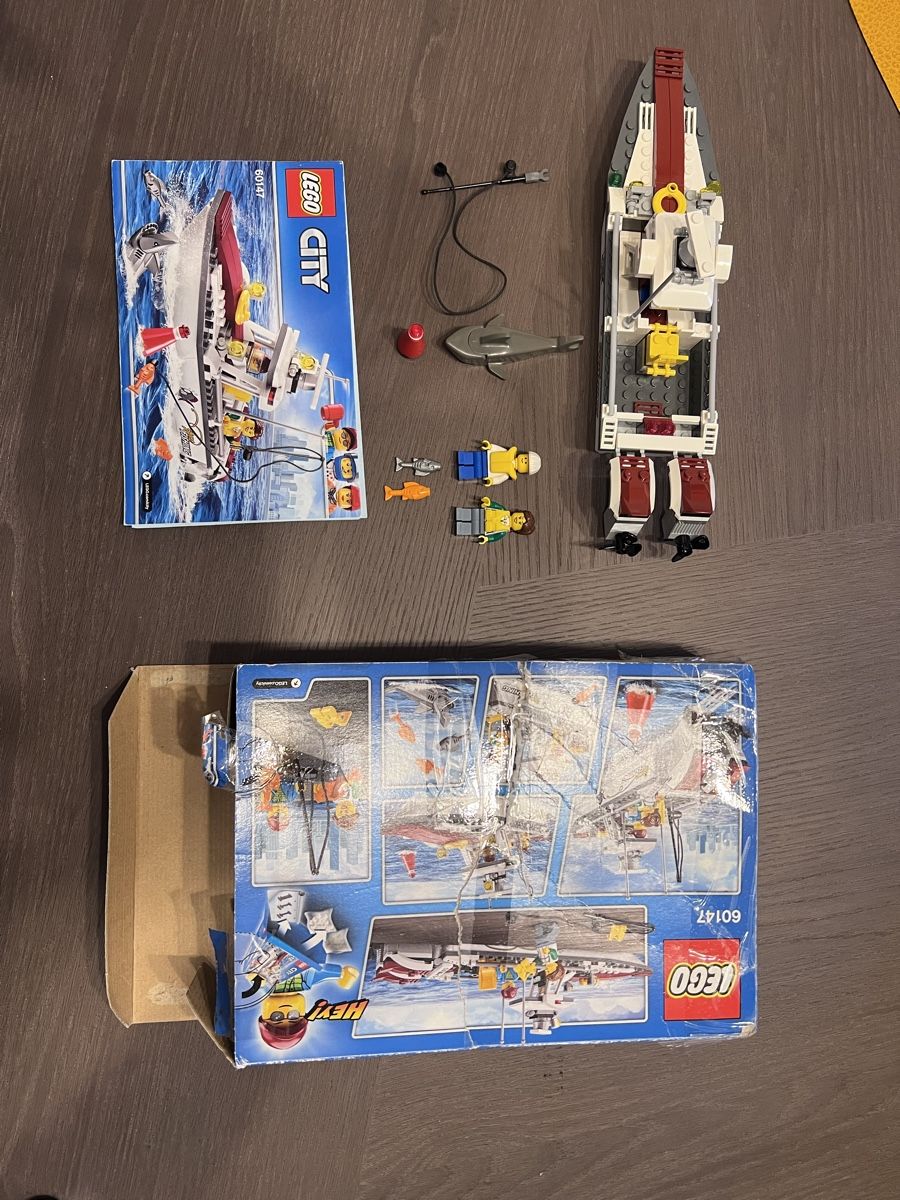 Lego Kit di costruzioni: Lego City 60147 Boat – Usato da Zug venduto da axx3l 4