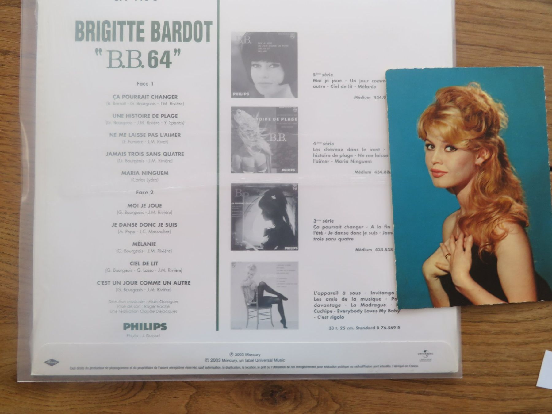 Schallplatten: Brigitte Bardot BB 64 Vinyl 25cm PhilipsPhilips – Neu und originalverpackt aus Zürich von max_cp5f 1