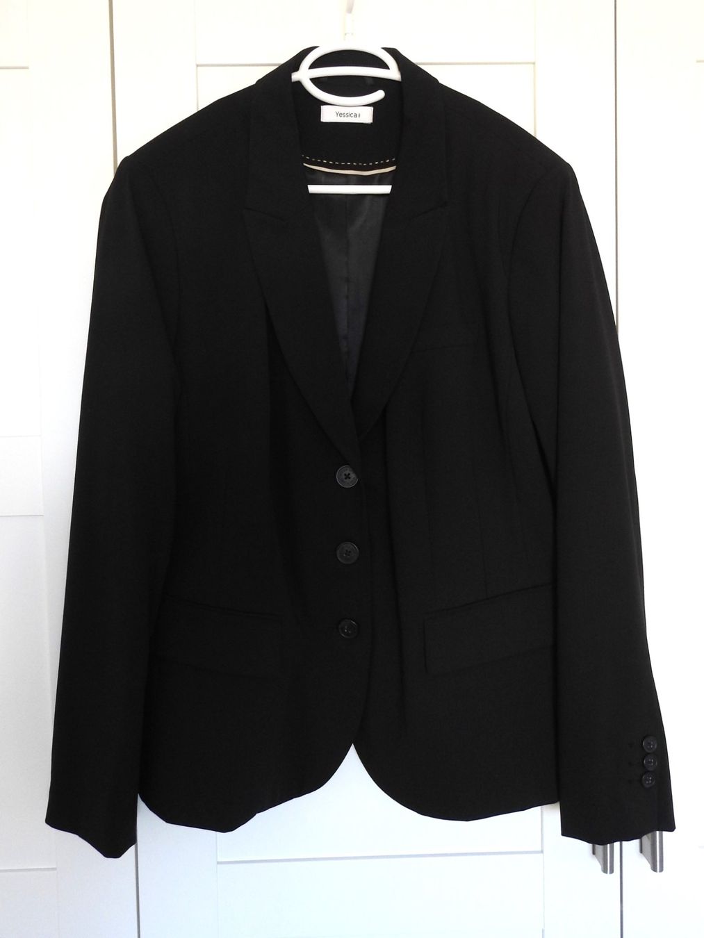 C&A Giacche: Blazer, C&A, Schwarz, Grösse 48 – Usato da Büttenhardt venduto da LexyMara
