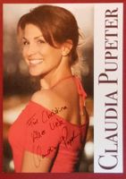 Claudia Pupeter Autogramm signiert Foto 10x15cm