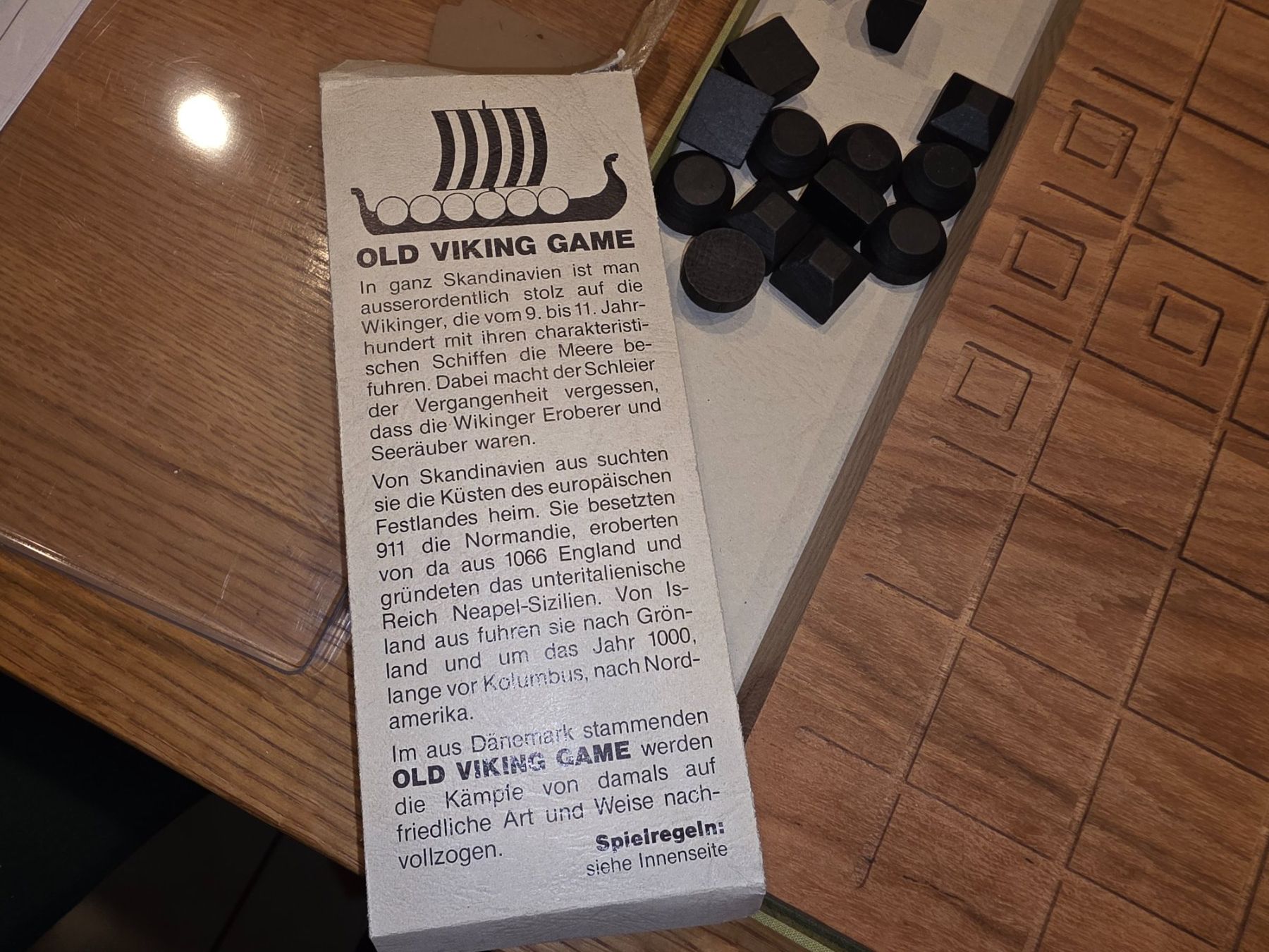 Spiele: Old Viking Game Brettspiel – Gebraucht aus Münchenstein von Lwenherz 1