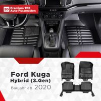 5D Premium Auto Fussmatten Ford Kuga (3.Gen)  Hybrid ab 2020