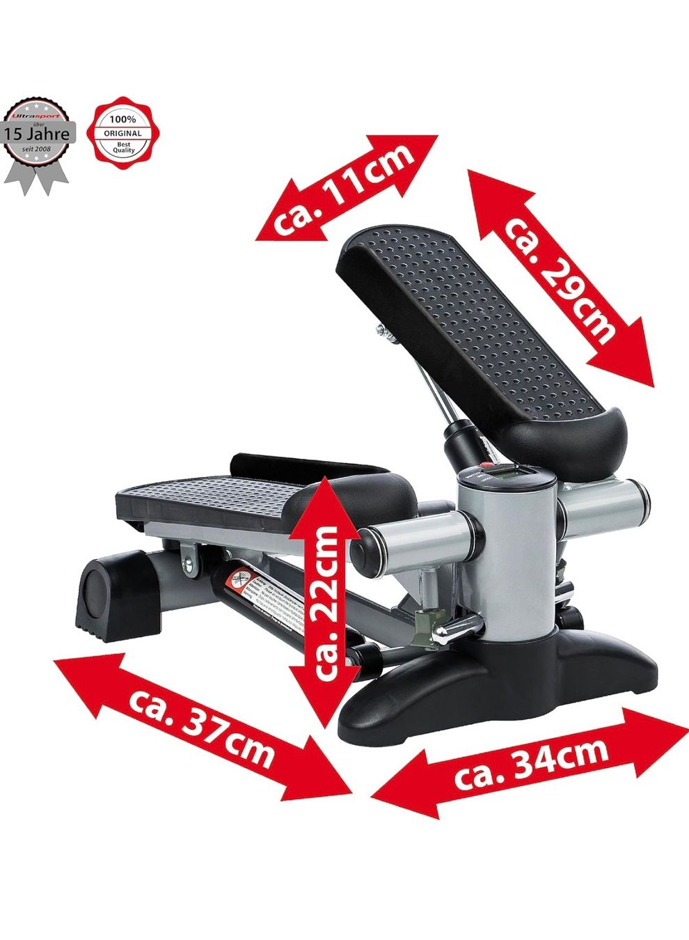 Vélos d'appartement: Ultrasport Swing Stepper mit Trainingscomputer – Neuf (Voir description) à Basel par Seifehuesli 4