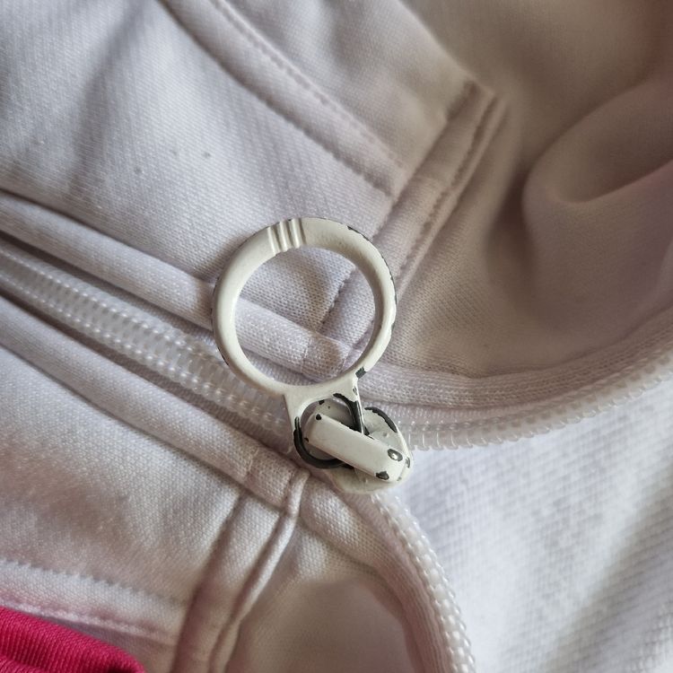 Adidas Giacche: Adidas Jacke, Grösse S, Rosa/Weiss – Usato da Nendeln venduto da Zopfie_ 4