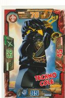TCG NINJAGO TRADING CARD SERIE 1 # 021 TECHNO COLE