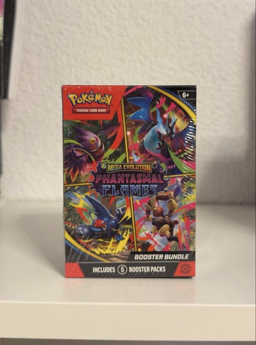 Pokémon Carte collezionabili: Pokemon Booster Bundle Phantasmal Flames | Sealed Englisch – Nuovo e nell'imballaggio originale da Berg TG venduto da Jasin_97