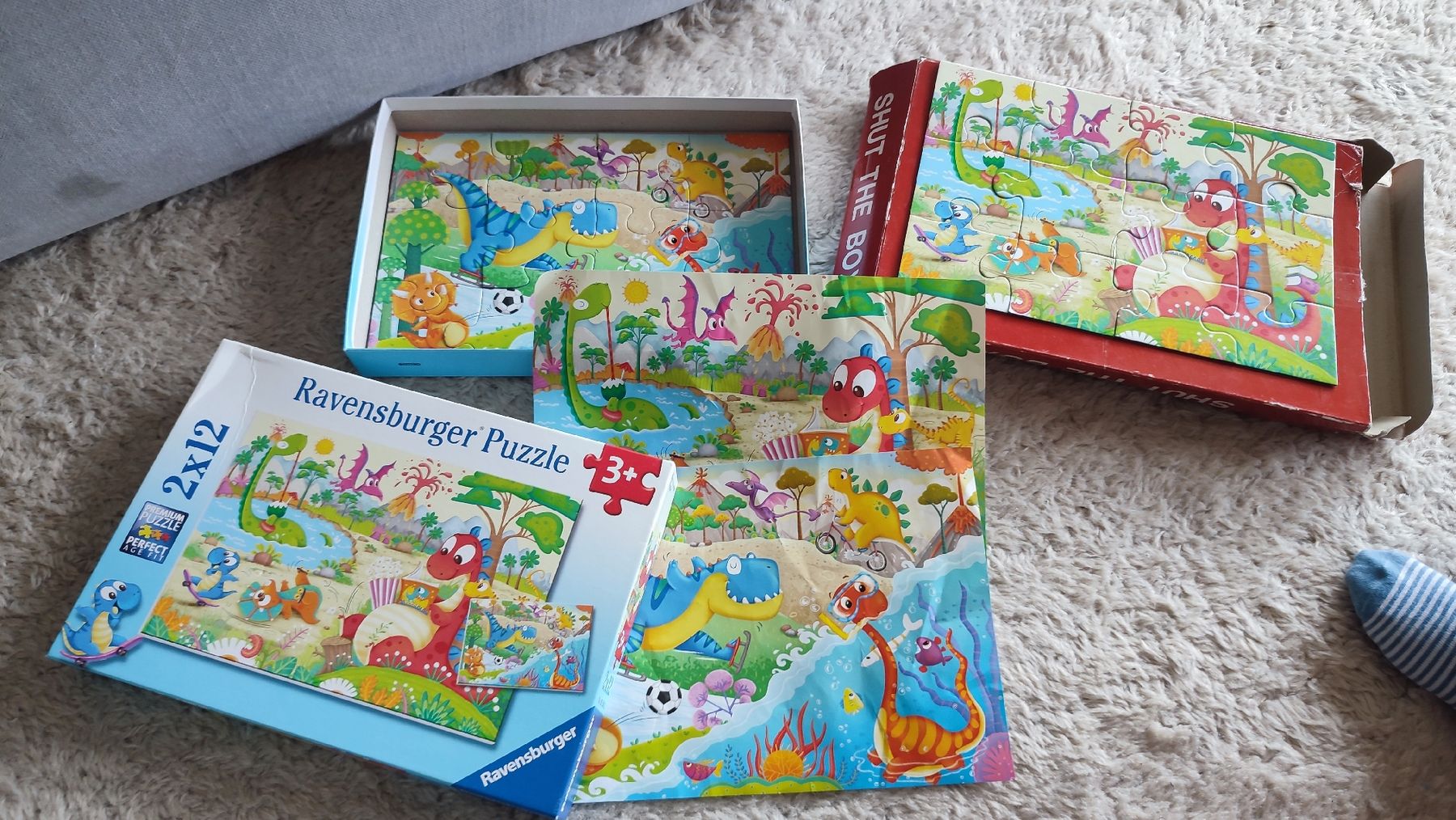 Ravensburger Puzzle: Puzzle 2x12 Teile, zwei Stück – Usato da Bäretswil venduto da Gartenzwergin 4