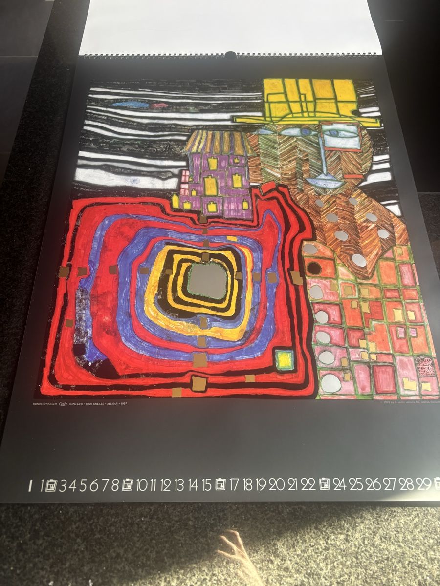 Calendriers: Kunstkalender 2000 - Hundertwasser – D'occasion à Reinach AG par muddlands 2