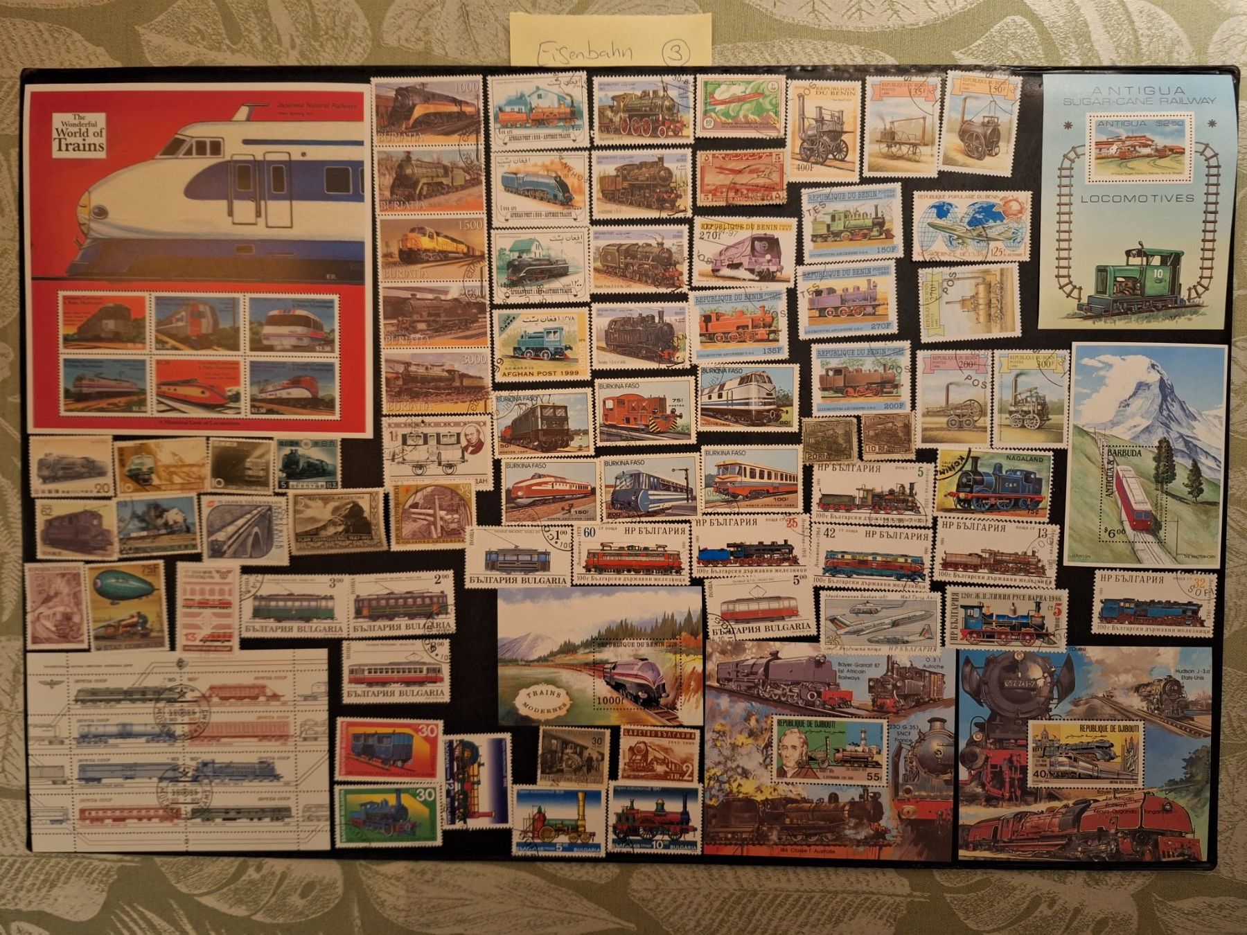 Alle Briefmarken: Grosse Eisenbahn-Sammlung (3) – Gebraucht aus Genolier von Antoine30