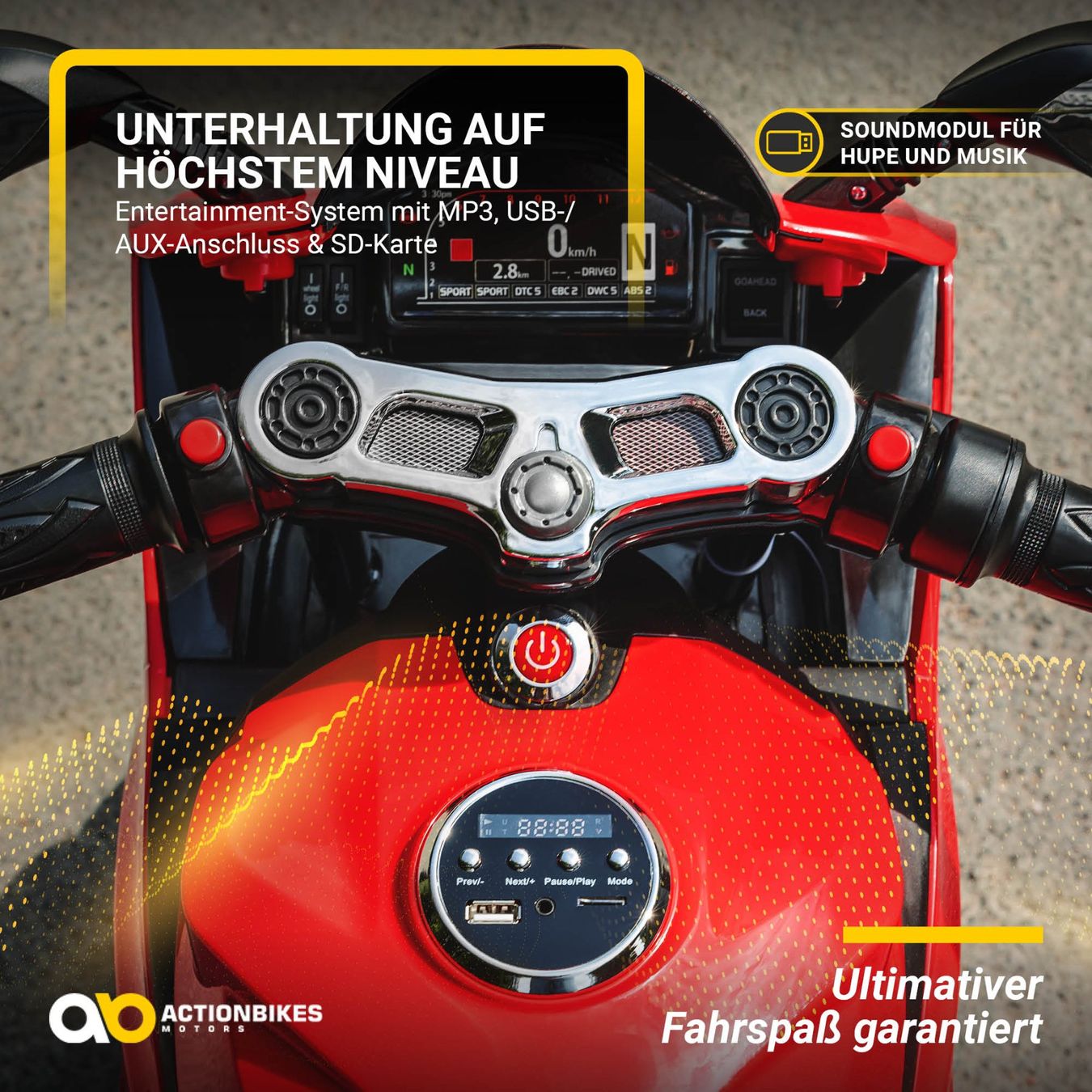 Veicoli per bambini: Kindermotorrad 1299SS, Elektromotorrad, Soft-Start – Usato da Cham venduto da G-Money_swiss 7