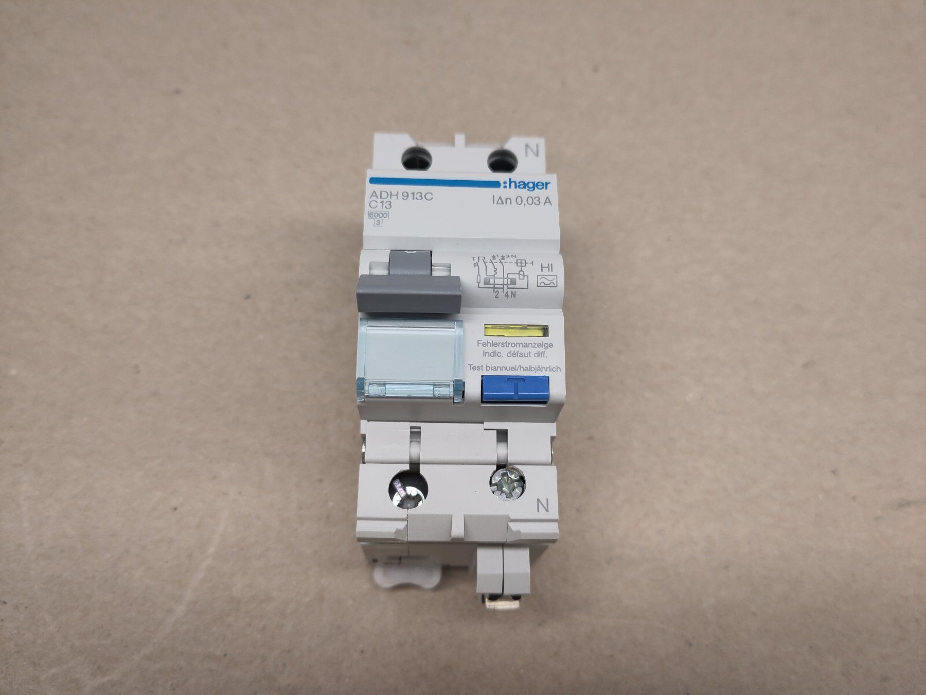 Hager Schalter: Hager FI-LS ADH913C C13A 30mA – Gebraucht aus Schmitten FR von SirLanzelot 4
