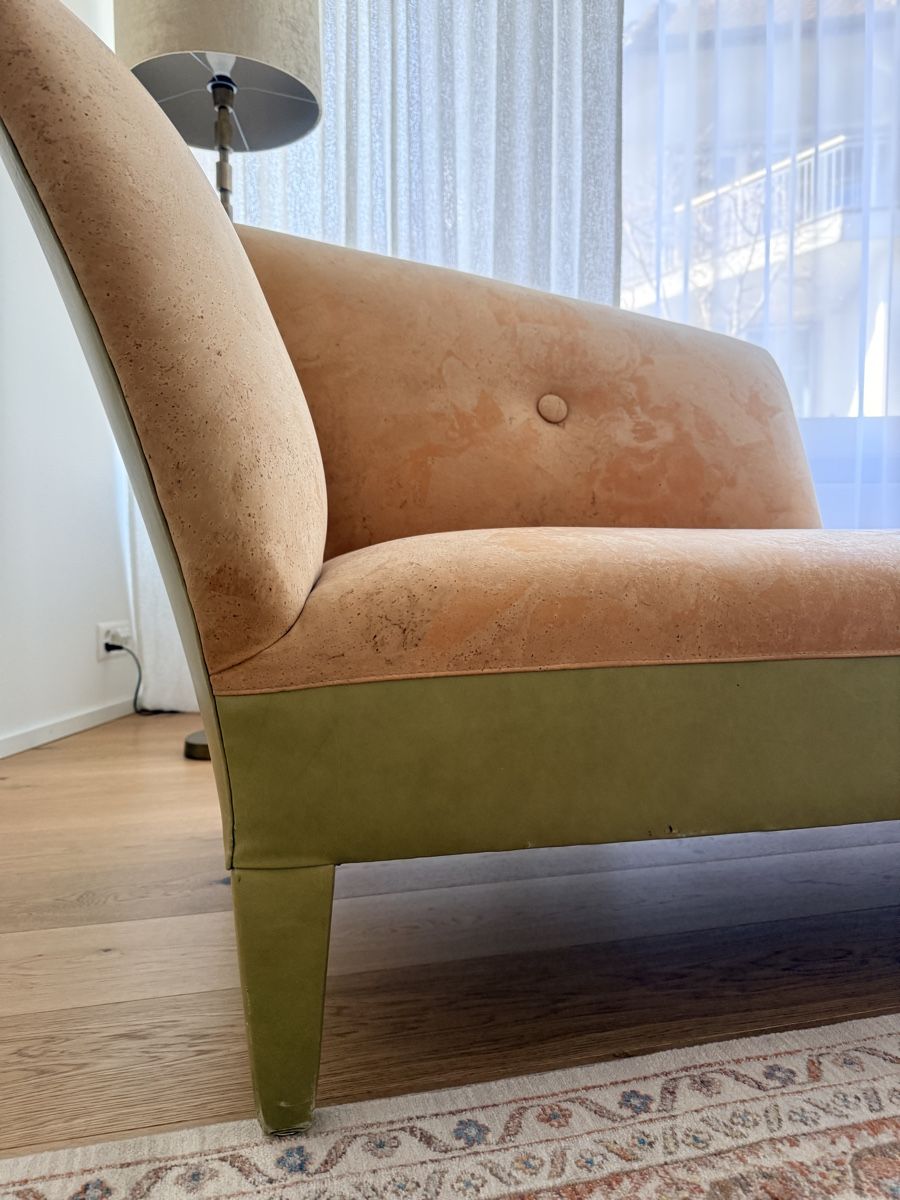 Sedie a sdraio: Chaise Lounge - Unique Design Recamier - Birch/Leather – Usato da Altendorf venduto da Alovely 7