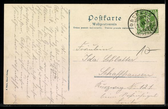 Cartoline postali: St. Anton, Blick von St. Anton auf den S – Usato da Berlin venduto da bartko-reher 1