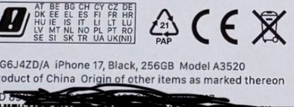 Apple Portables: Apple iPhone 17 256GB Black Schwarz NEU – Neuf avec emballage d'origine à Zürich par stechi 2
