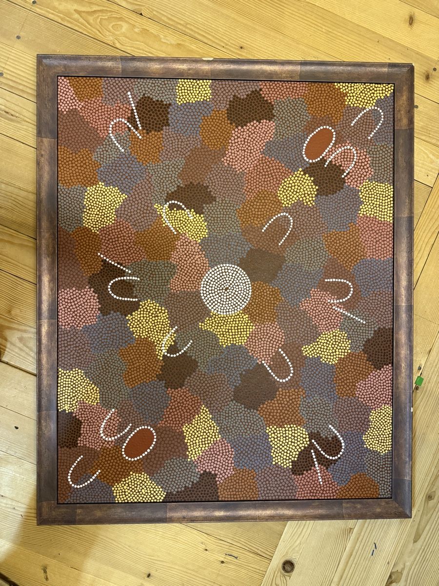 Dipinti: Aboriginal Dot Painting - Original Kunst – Usato da Hüntwangen venduto da Polarhuhn 2