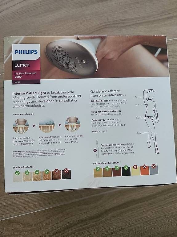 Epiliergeräte: Philips Lumea IPL 7000 Series Haarentfernungsgerät – Gebraucht aus Bottighofen von bottighofer 1