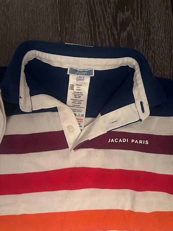 Jacadi Camicie, T-shirt & Polo: Deux polos manches courtes rayés Jacadi Taille 8 ans – Usato da Petit-Lancy venduto da areyouinterested 1