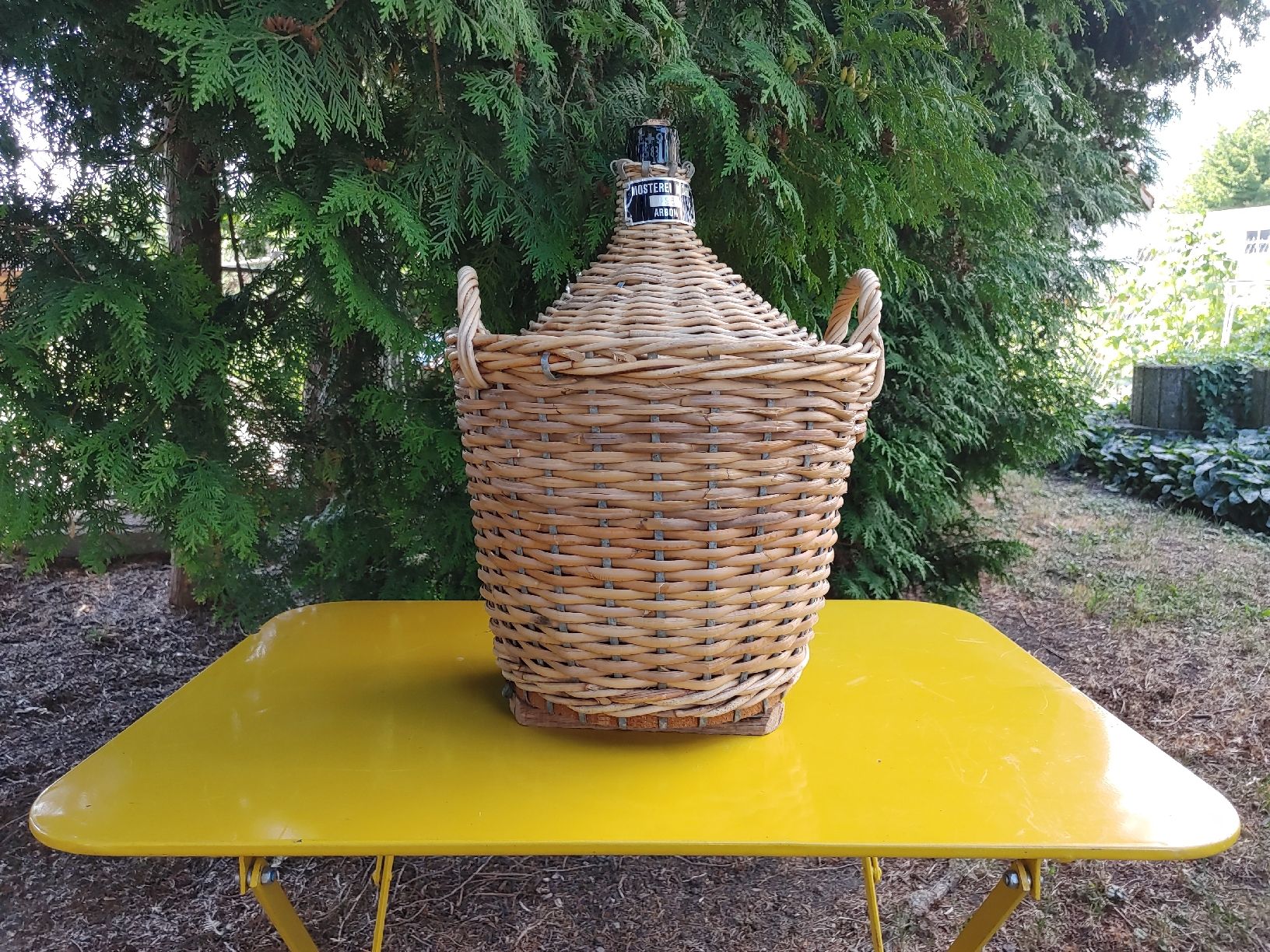 Bottiglie: Korbflasche Mosterei Möhl geeicht – Usato da Egnach venduto da Cintegral