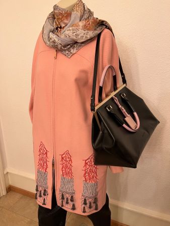 ESCADA Sport Mantel in Rosé in Gr. 36