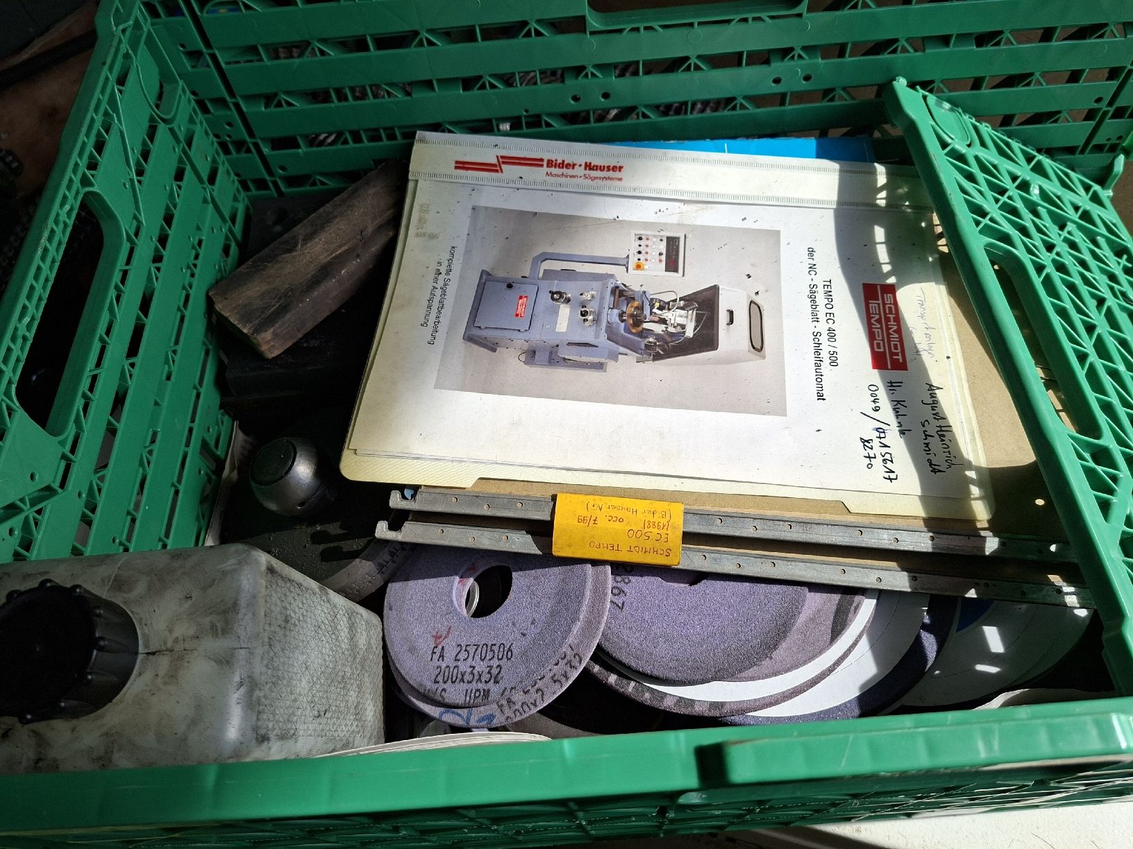 Tutte le macchine: Schmidt Tempo EC 400/500 Sägeblattschleifautomat – Usato da Grossdietwil venduto da hufi10 7
