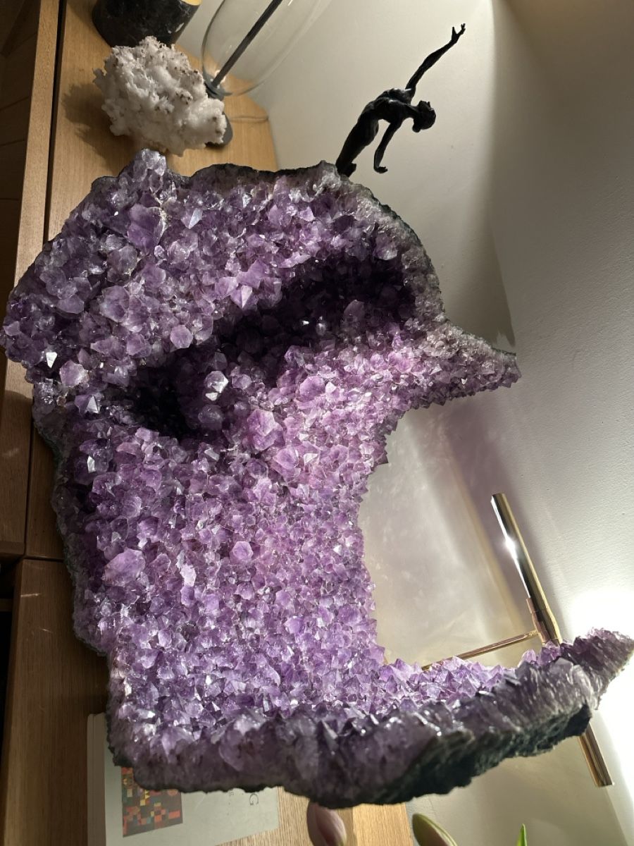 Minerali & Pietre curative: Riesige Amethystdruse Einzigartiges Deko-Objekt! – Nuovo (secondo la descrizione) da Esslingen venduto da ell_rm5z 2