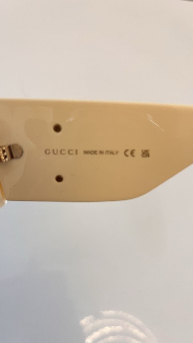 Gucci Brillen & Gläser: ORIGINAL GUCCI SUNGLASSES - IVORY BROWN – Neu (gemäss Beschreibung) aus Glattpark(Opfikon) von Sbitizi 6