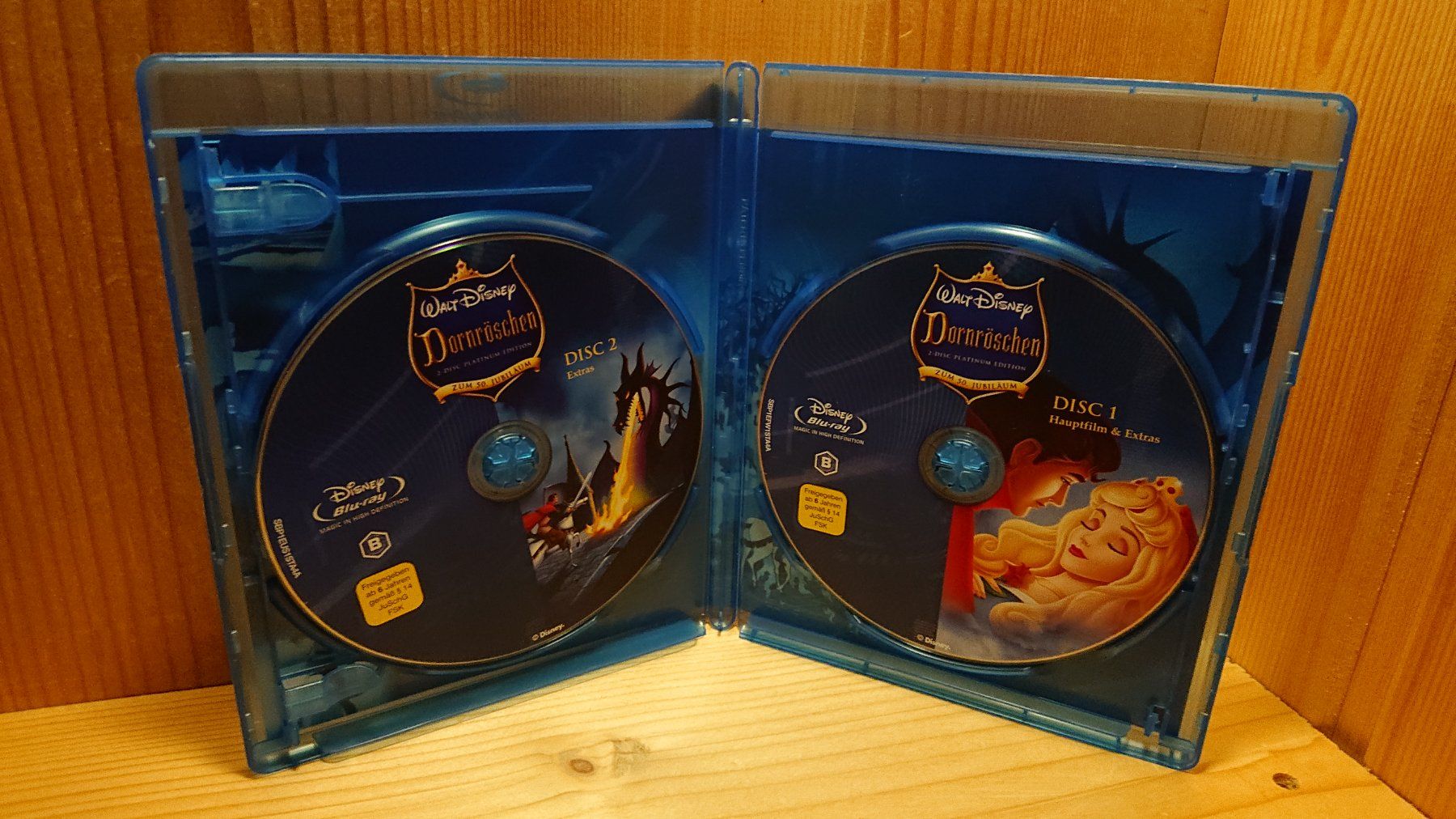Alle DVDs: DORNRÖSCHEN 2 Disc Platinum Edition Disney – Gebraucht aus Wilderswil von Exebub 2