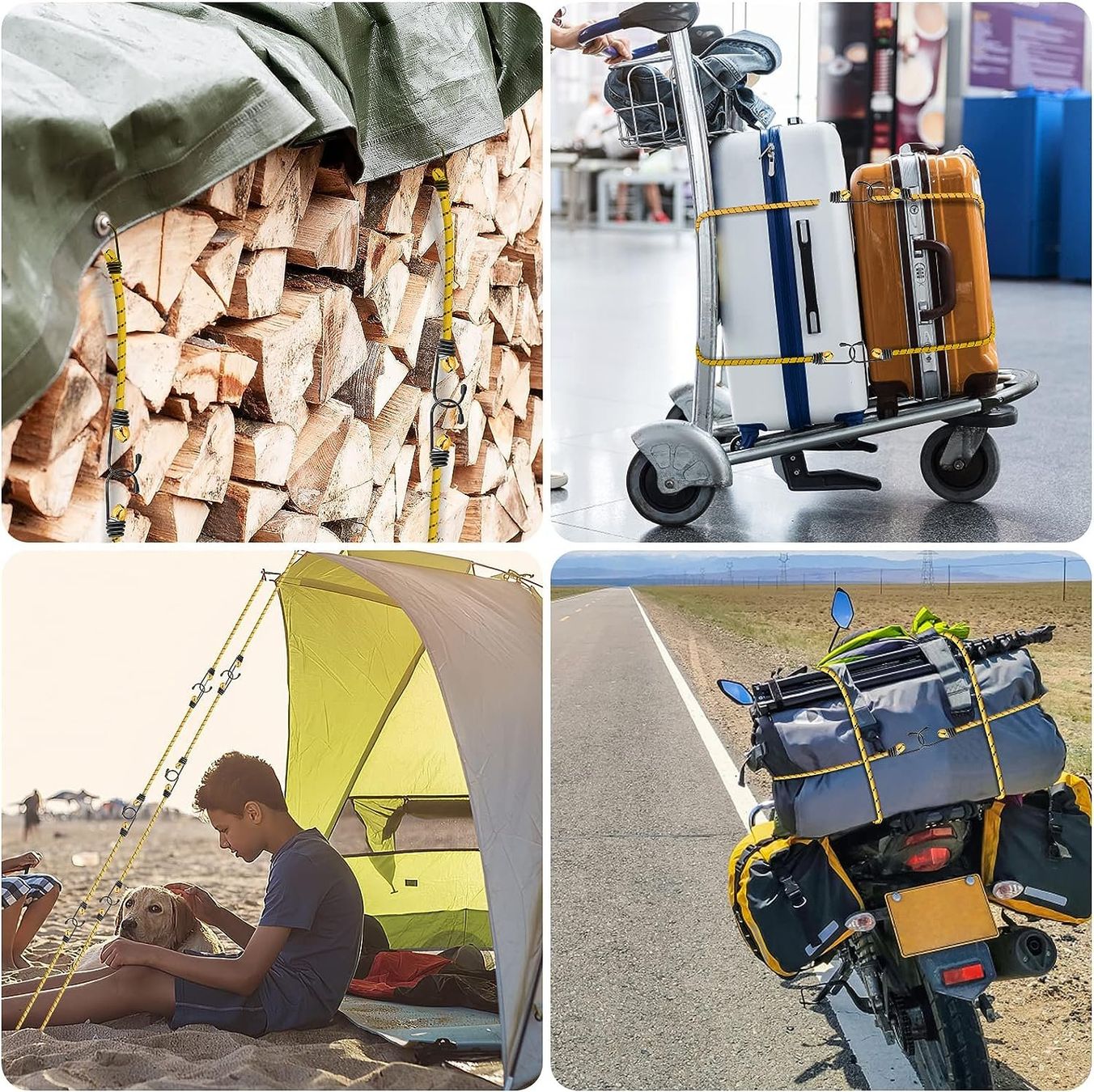 Nastri decorativi: 10er-Packung elastische Gurte – Nuovo e nell'imballaggio originale da Nuglar venduto da SaleRitter 6