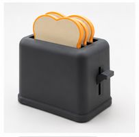 3D-Toaster & 2 Toastscheiben | Kinderküche | Kaufladen