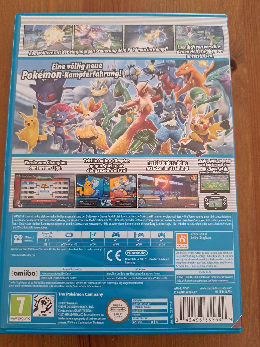 Pokémon Giochi: Pokemon Tekken WiiU – Usato da Zürich venduto da Mr.Heli 1