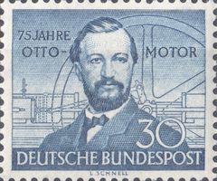 BRD 150 75 Jahre Otto-Viertakt-Gasmotor postfrisch **