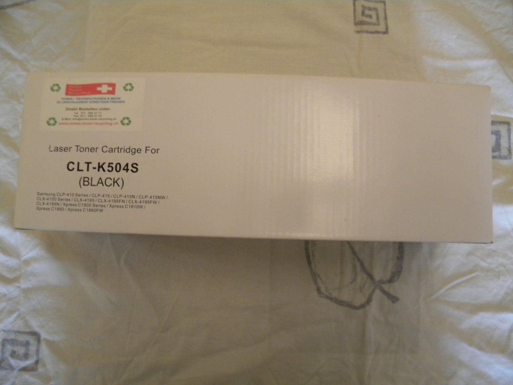 Cartucce per stampanti & toner: K504S  CLT-K504S – Nuovo e nell'imballaggio originale da Bühler venduto da Wini100