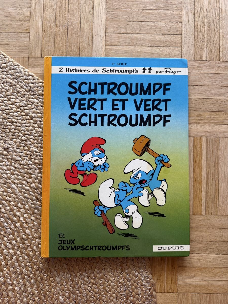 BD: BD Les Schtroumpfs Vert et vert – D'occasion à Fully par jen_x665