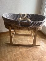 Moses Basket baby wicker clair de lune