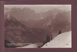 BRETAYE - Vue sur le Mont-Blanc - 1927
