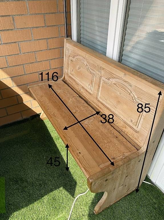 Tischset: Sitzbänke und Tisch – Gebraucht aus Illnau von Gysi01 2