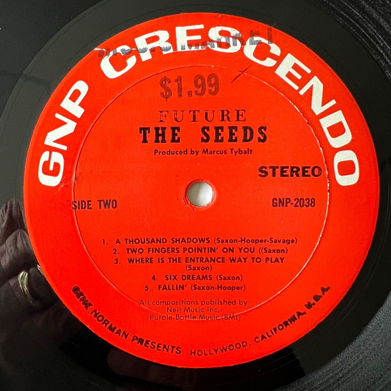 Dischi in vinile: Seeds - Future / 1. US-Press. 1967 - Stereo – Usato da Gais venduto da soundcave57 2