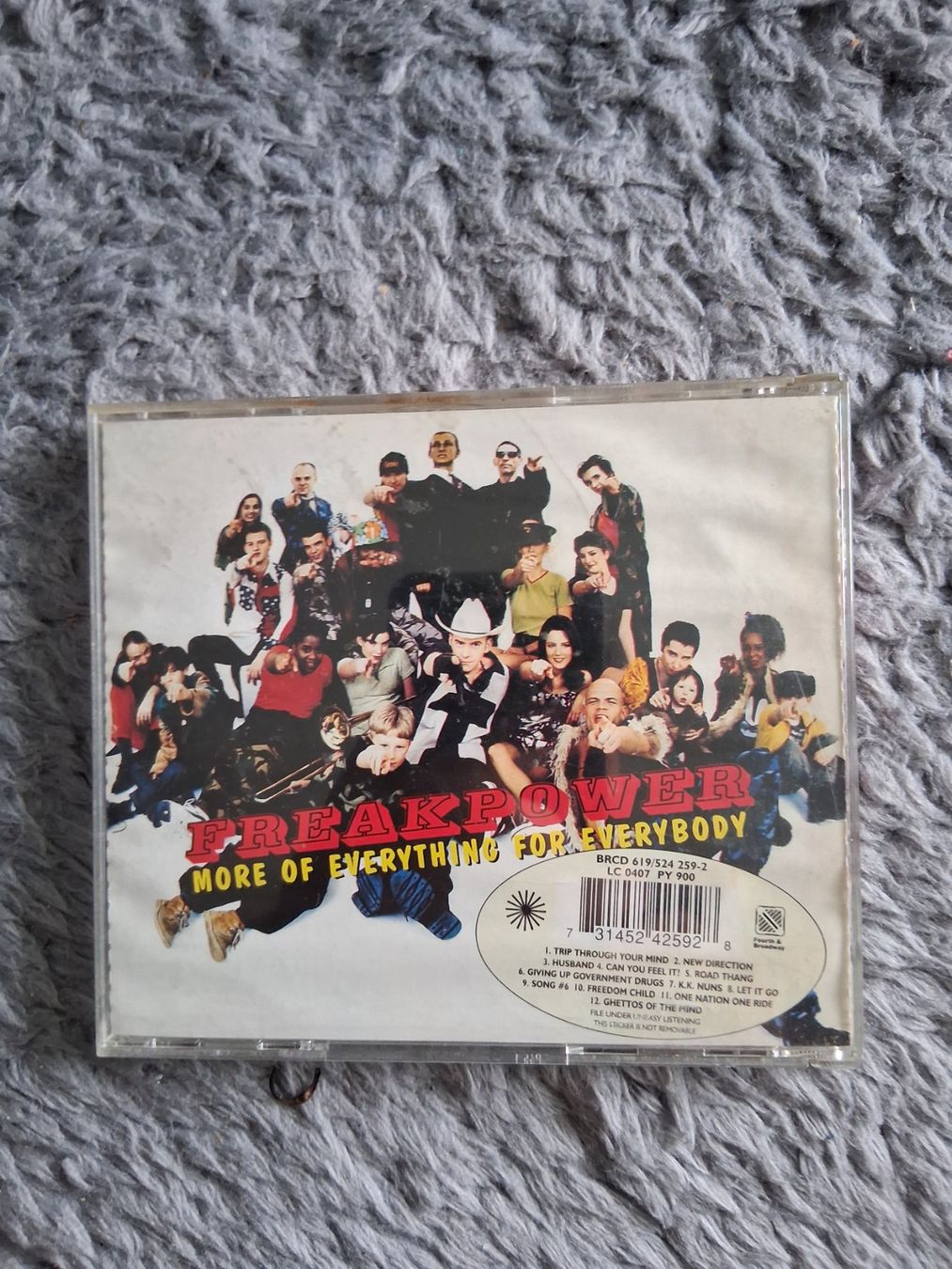 CD: FREAK POWER    MORE OF EVERYTHING...FOR EVERYBODY      CD – Usato da Wetzikon ZH venduto da Ramones01 1