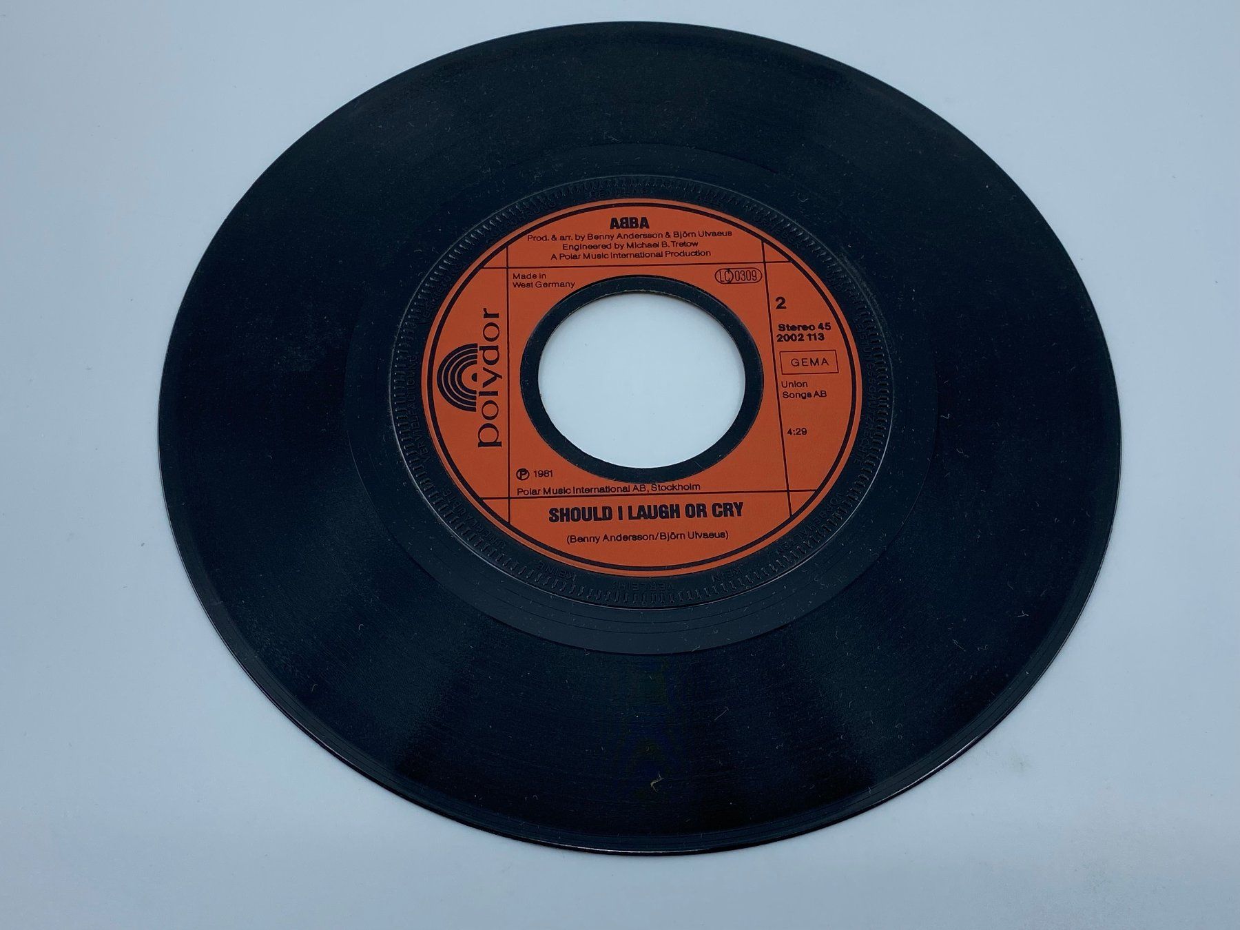 Schallplatten: ABBA mit dem Hit One of Us – Gebraucht aus Langwiesen von Restposten-24 3