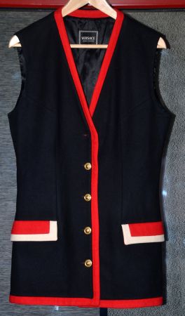Versace ärmelloser Blazer sans manches .L