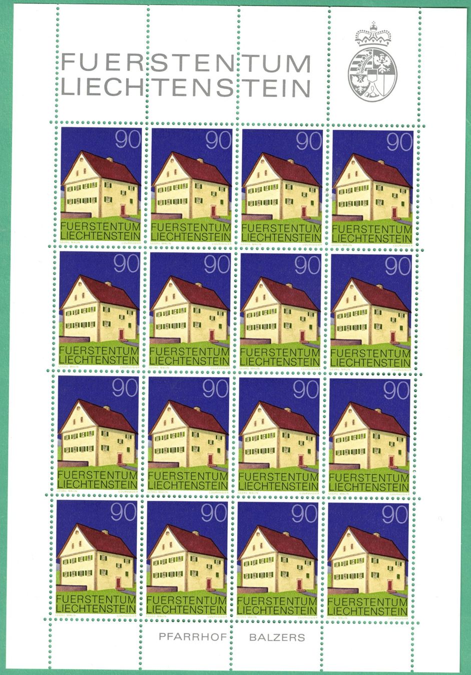 Tutti i francobolli: Kleinbogen  Bauten    März 1978     postfrisch – Nuovo (secondo la descrizione) da Mellingen venduto da Ginger 2