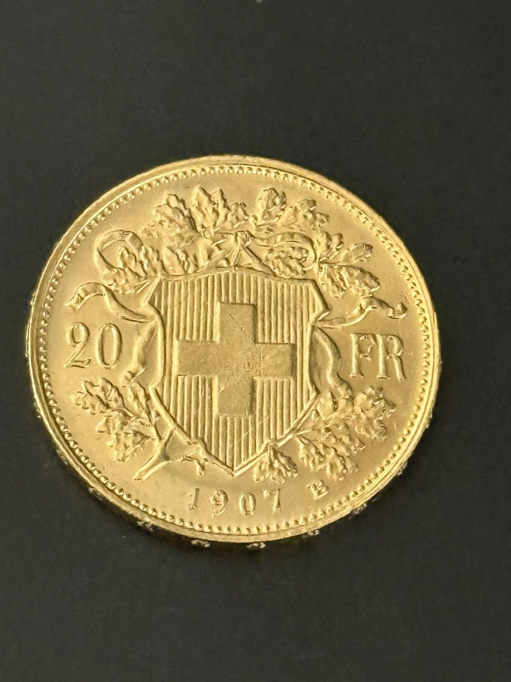 Tutti le monete: Goldvreneli RAR 20-er 1907 jg – Nuovo e nell'imballaggio originale da Untersiggenthal venduto da byiggy