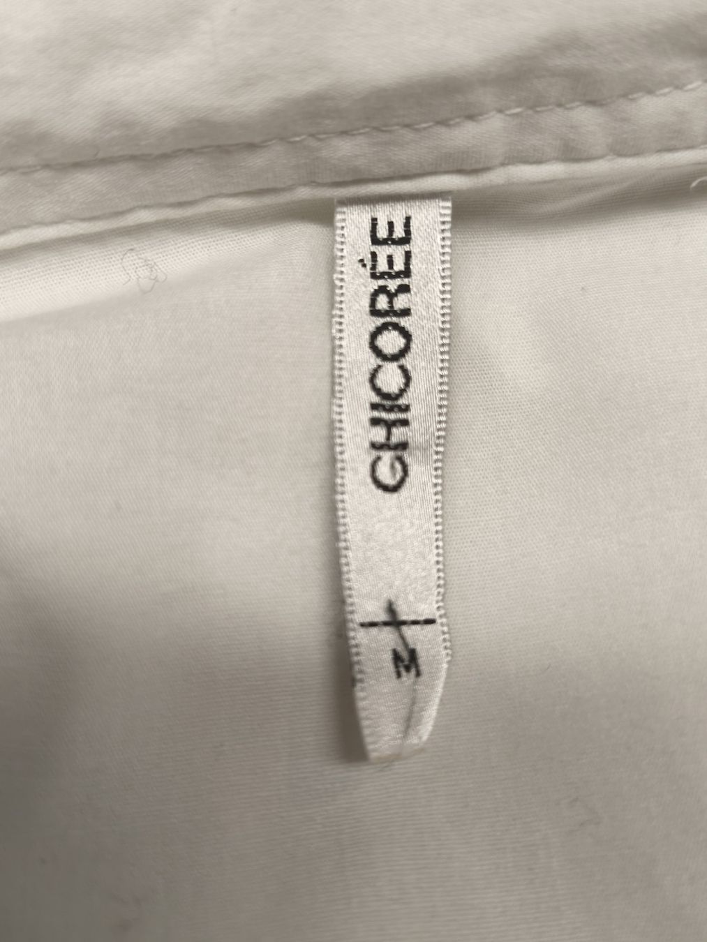 Camicette: Bluse Chicorée weiss kurzarm Grösse M – Usato da Emmetten venduto da SecondhandSiska 3
