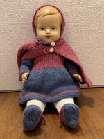 Puppenkind Puppe Vintage Kleider Handgestrickt, Sammlerstück